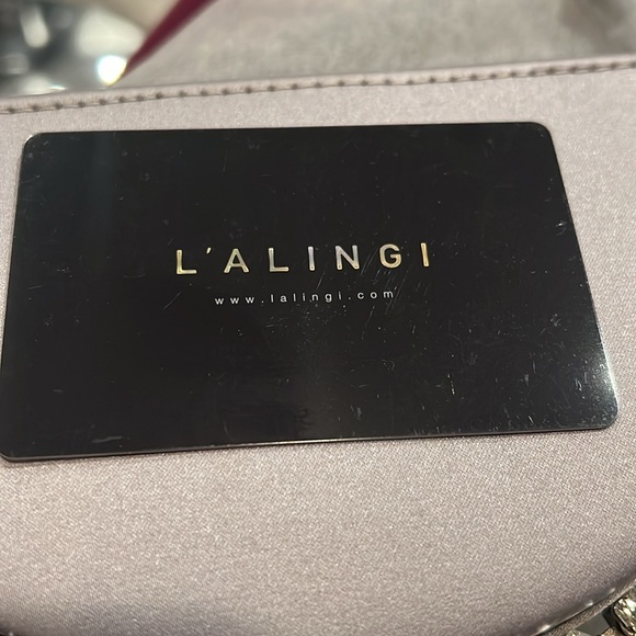 L’Alingi Eternity Satin Clutch Bag + Certificate of Authenticity EXCELLENT $1075 - Picture 10 of 16